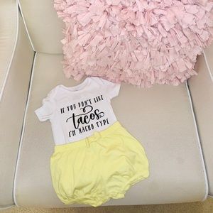 Taco Tuesday Baby girl outfit